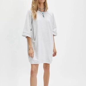 We The Free Mari Muscle Oullover in Heather Gray XS